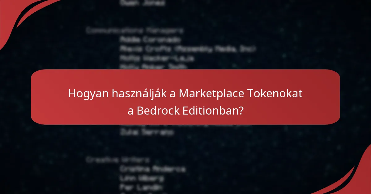 Hogyan lehet igényelni a Minecraft Marketplace Tokenokat?