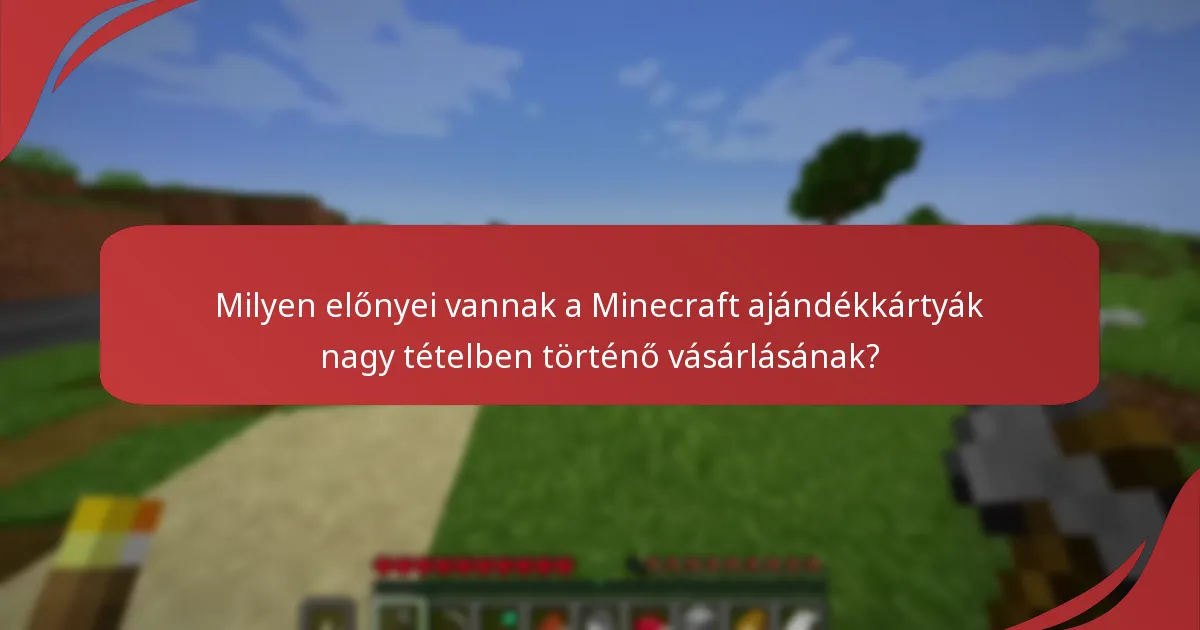 Hogyan működik a Minecraft ajándékkártyák beváltási folyamata?